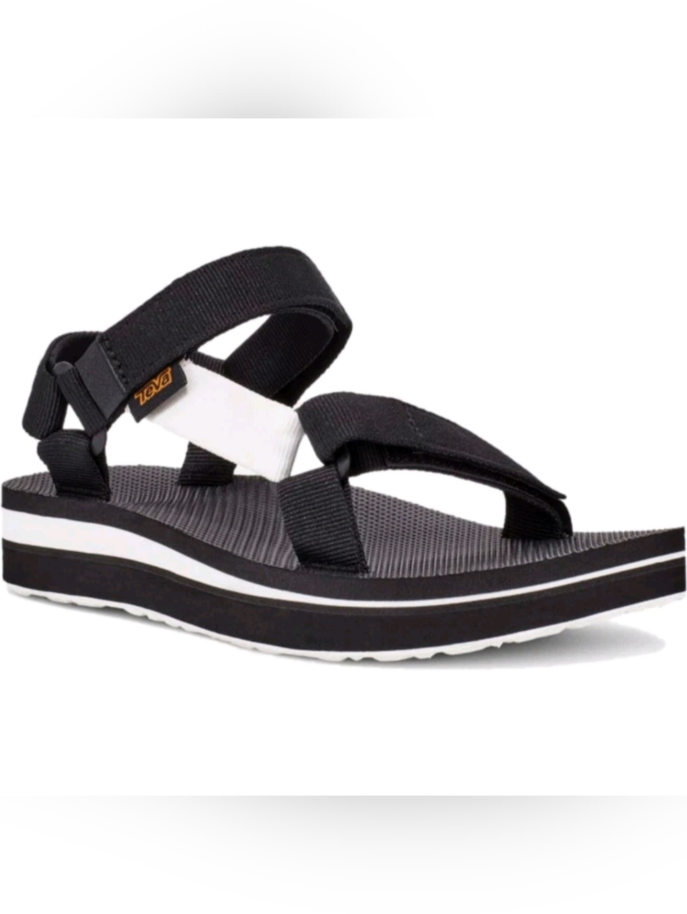 Women's Teva Midform Universal 1090969 1.25" Platform BBWHT Size 10